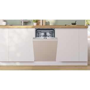 Bosch, Series 4, 10 komplektų talpa - Įmontuojama indaplovė