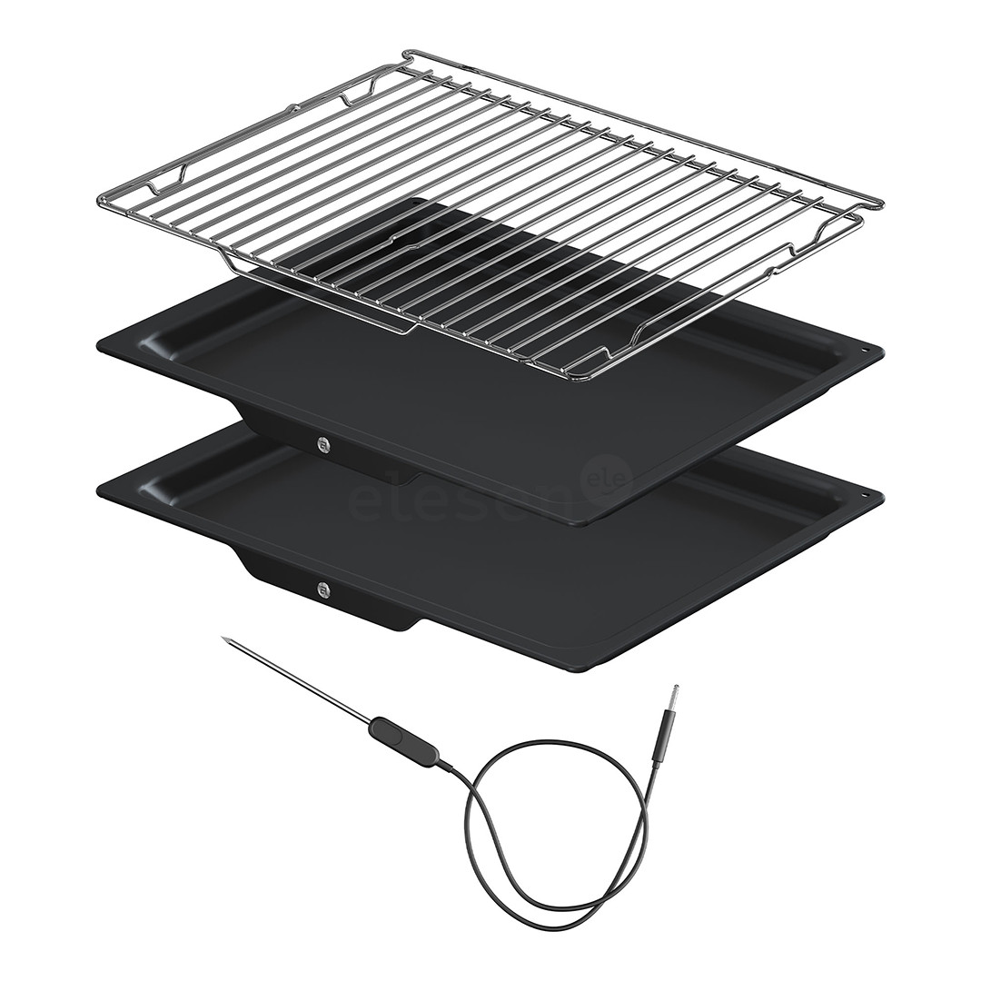 Asko, pyrolytic cleaning, 71 L, juoda - Įmontuojama orkaitė