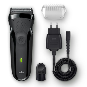 Braun Series 3, juoda - Barzdaskutė