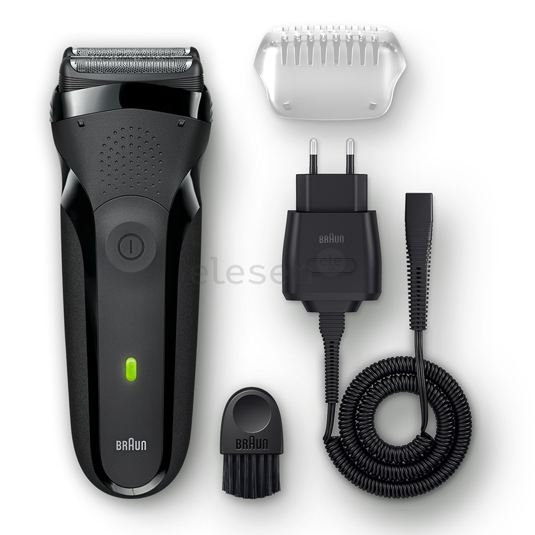 Braun Series 3, juoda - Barzdaskutė