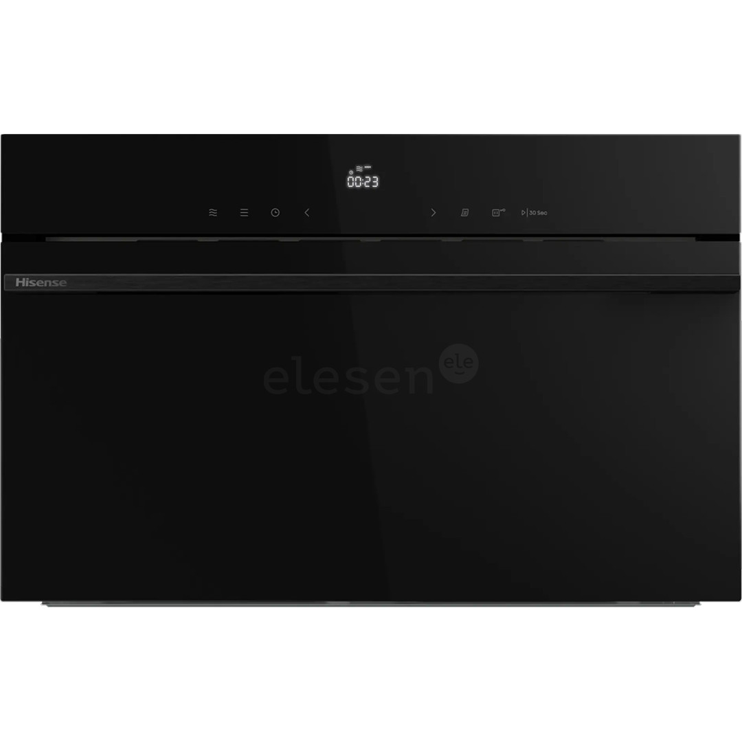 Hisense Hi6, 34 L, 900 W, black - Built-in microwave oven with grill
