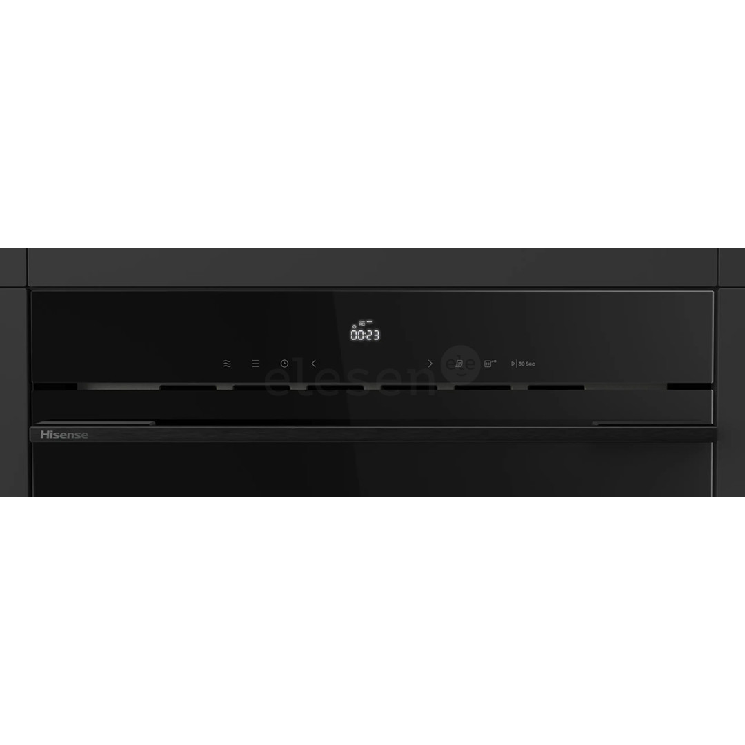 Hisense Hi6, 34 L, 900 W, black - Built-in microwave oven with grill