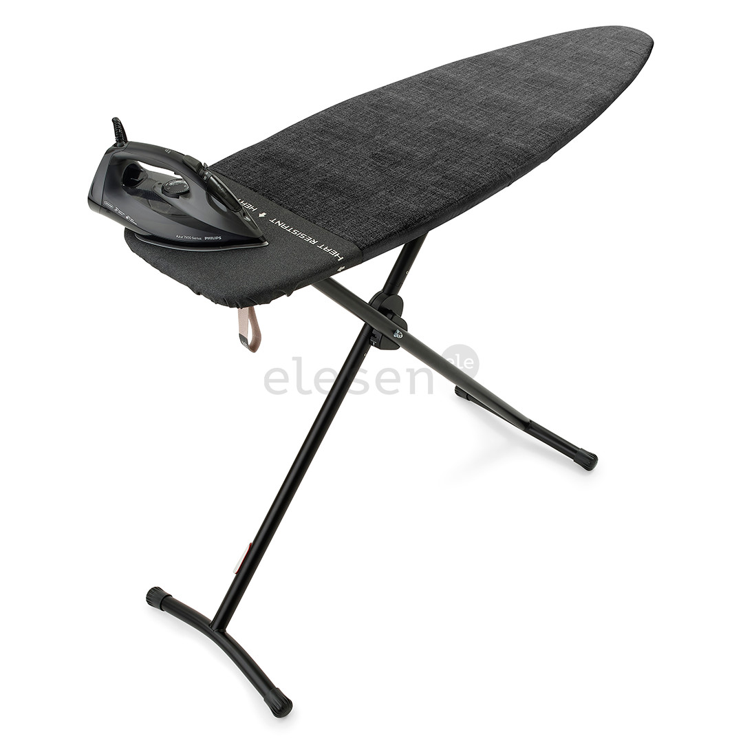 Brabantia, D, 135x45 cm, black - Steam & ironing board