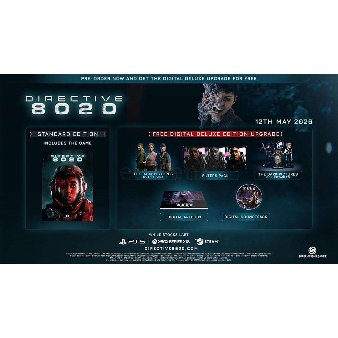 Directive 8020 Deluxe Edition, PlayStation 5 - Žaidimas