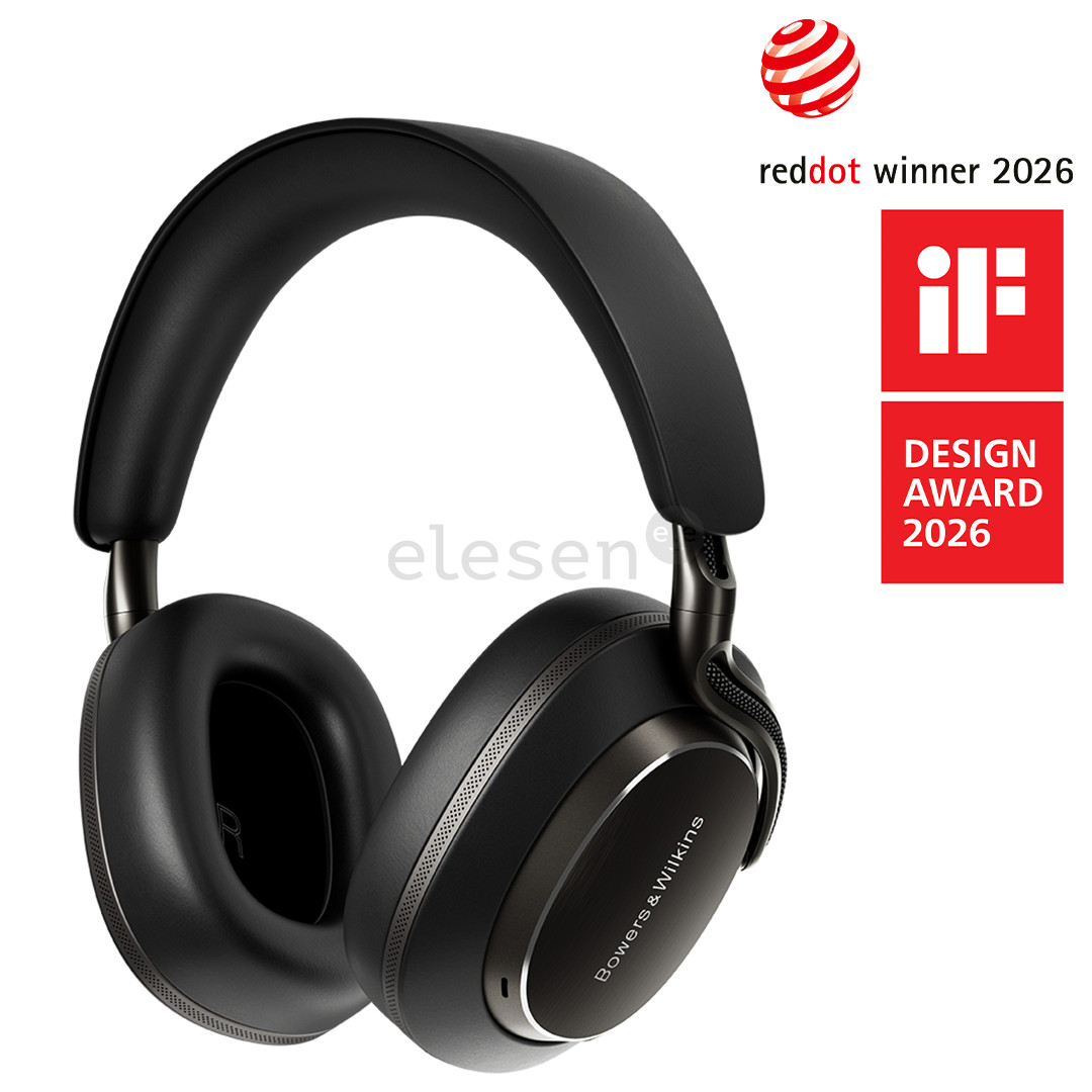 Bowers & Wilkins Px8 S2, juodos - Belaidės ausinės