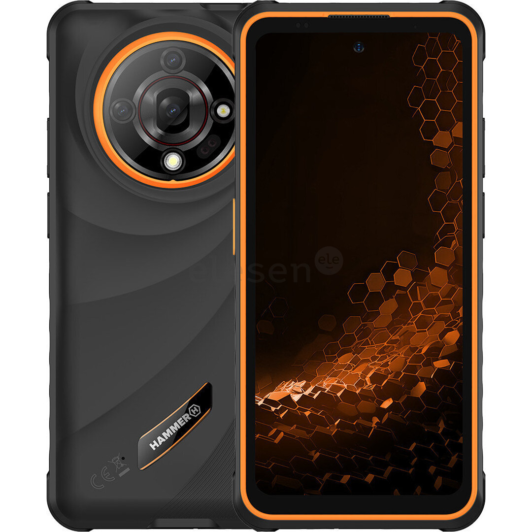 HAMMER Iron 6 5G, 6 ГБ, 128 ГБ, оранжевый - Смартфон TEL001106