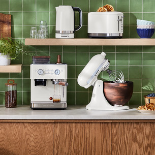KitchenAid, 4,7 л, белый - Настольный миксер с подъемной головкой