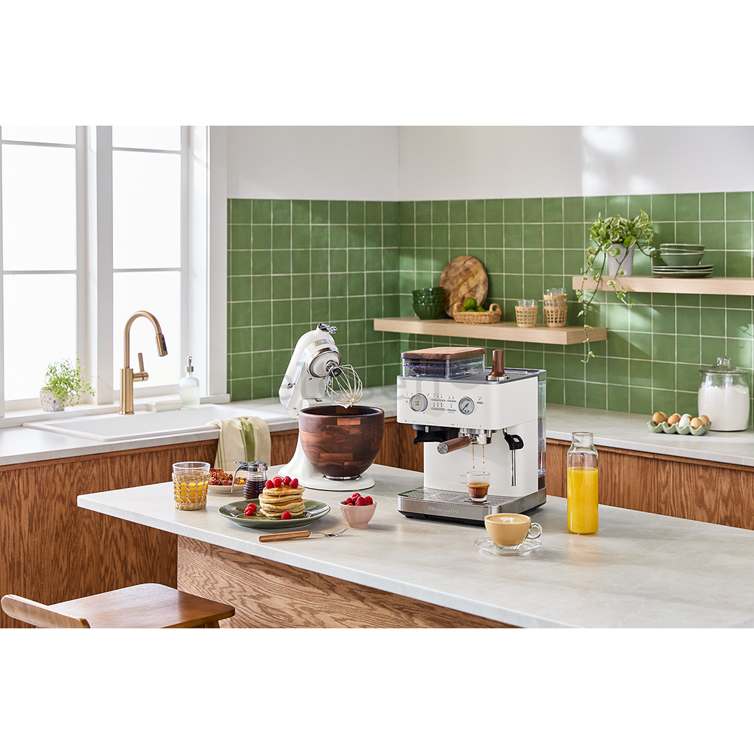 KitchenAid, 4,7 л, белый - Настольный миксер с подъемной головкой