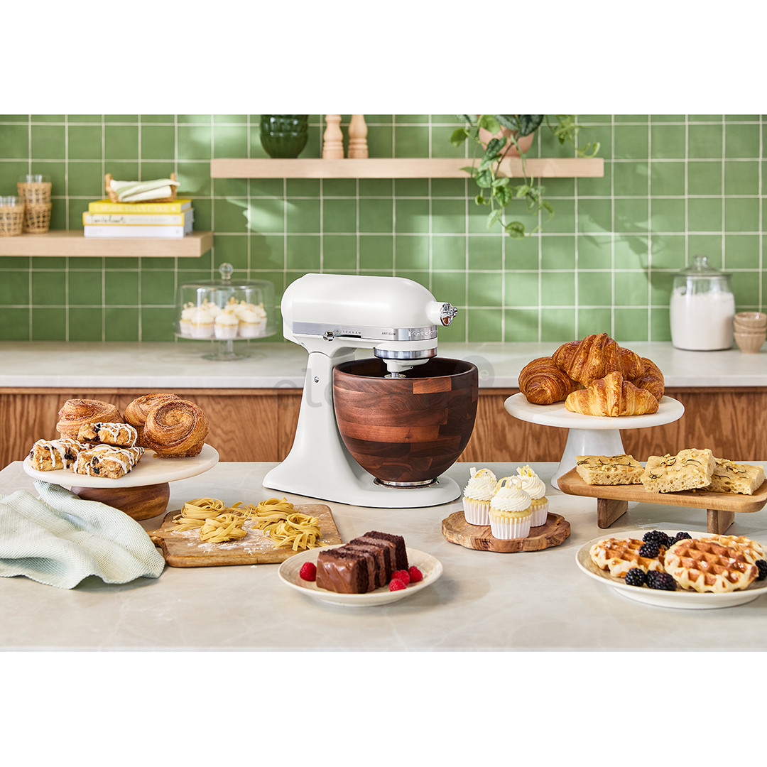 KitchenAid, 4,7 л, белый - Настольный миксер с подъемной головкой