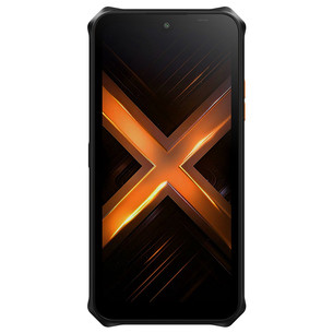HAMMER Energy X2 5G, 6GB, 128GB, juodas/oranžinis - Išmanusis telefonas