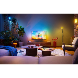 Philips PQS8501, 55'', QLED, 4K UHD, juodas - Televizorius
