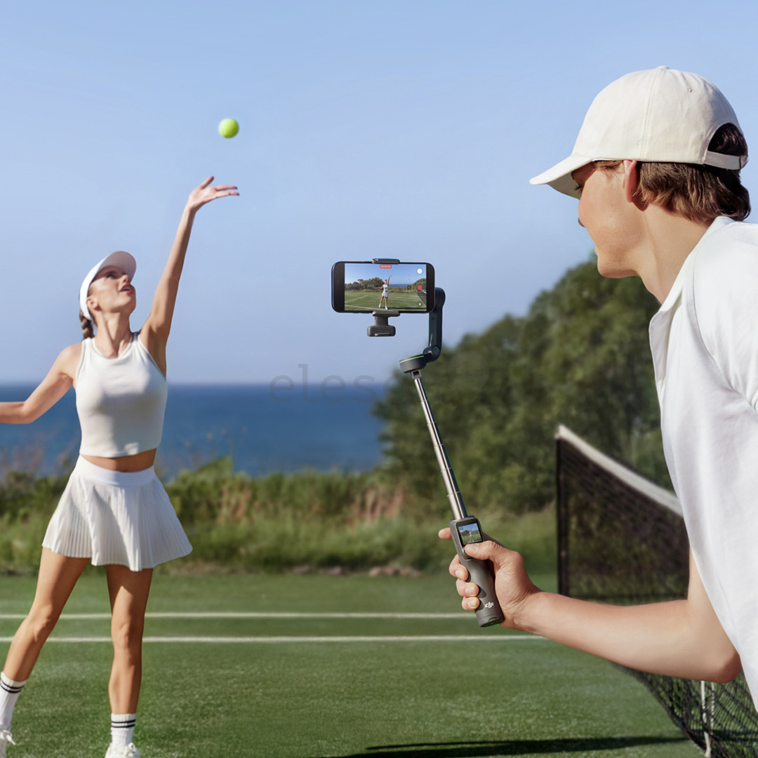 DJI Osmo Mobile 8P Advanced Tracking Combo, black - Phone gimbal