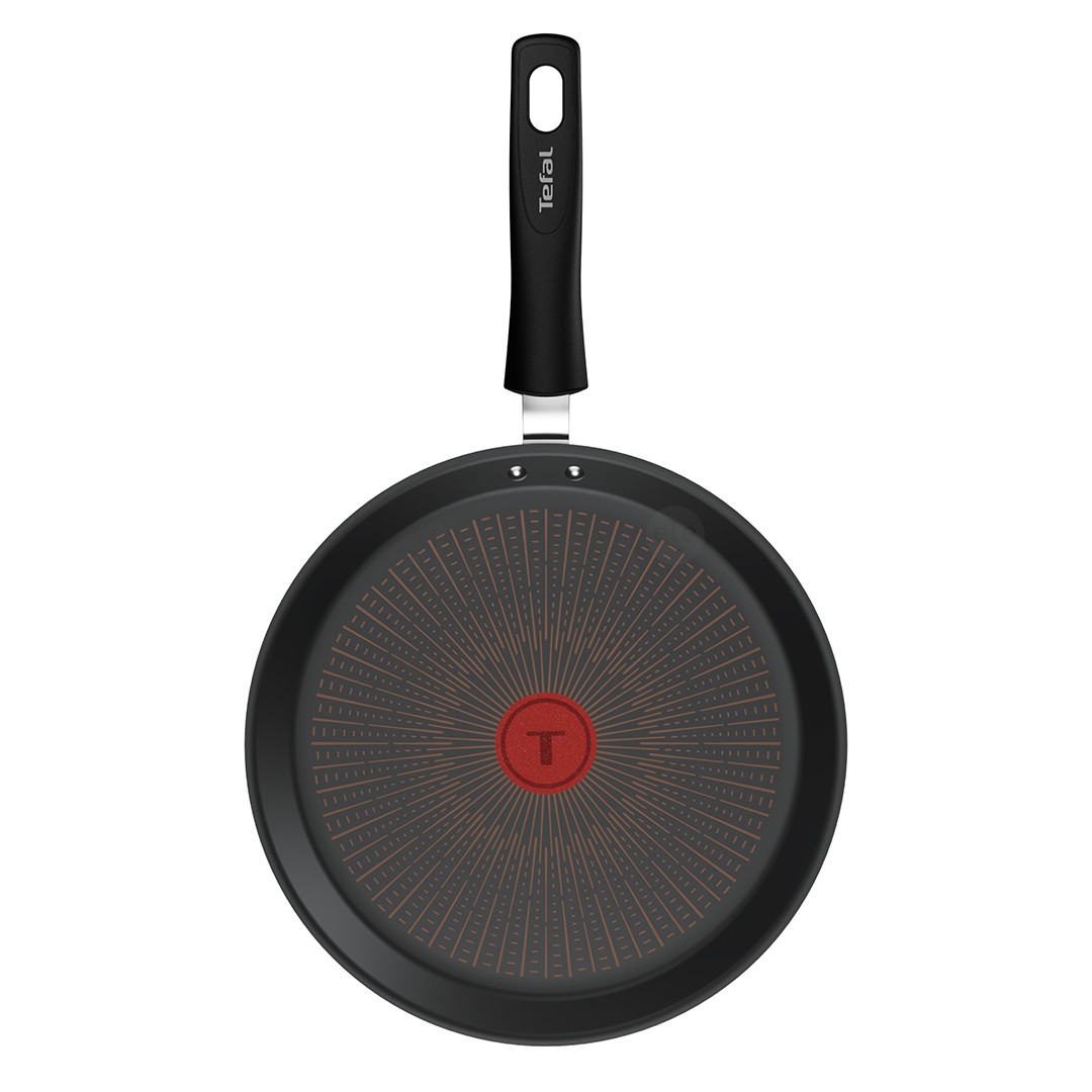 Tefal Excellence+, 25 cm, juoda - Blynų keptuvė