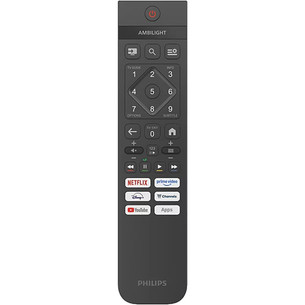 Philips PUS7001, 55", 4K UHD, LED LCD, juodas - Televizorius