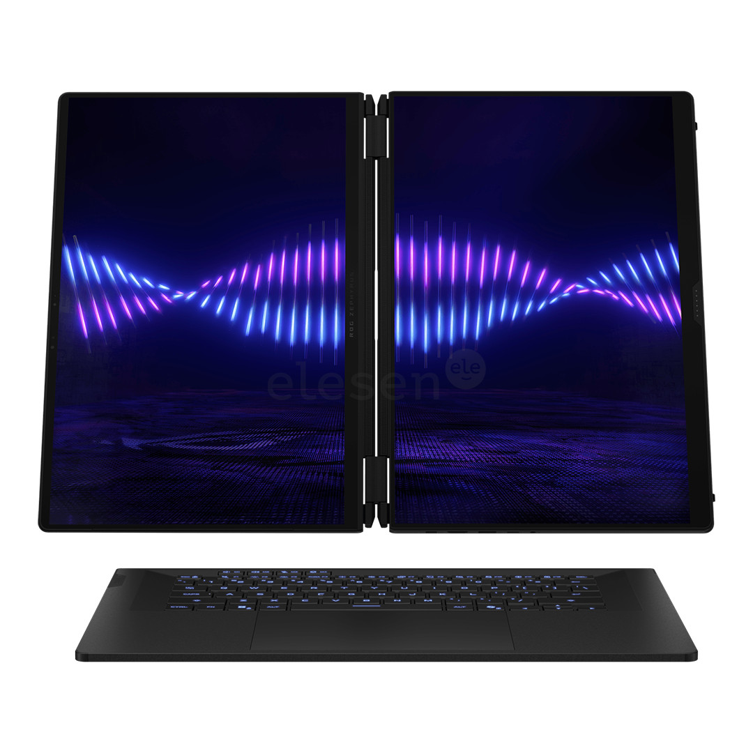 Asus ROG Zephyrus Duo (2026) GX651, 16'', 3K, Duo OLED, 120 Hz, Ultra 9, 64 GB, 2 TB, RTX 5090, ENG, stellar grey - Notebook