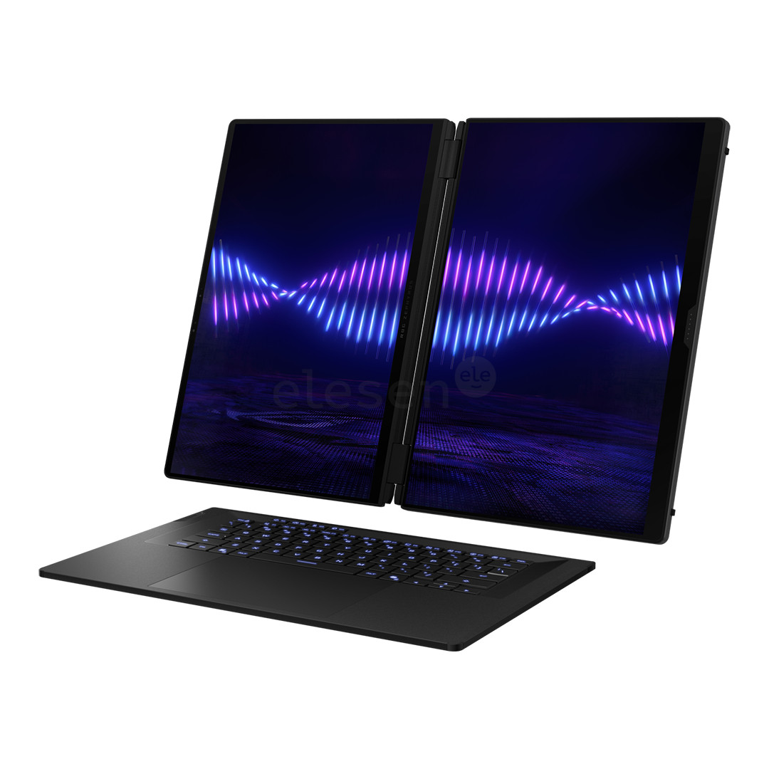 Asus ROG Zephyrus Duo (2026) GX651, 16'', 3K, Duo OLED, 120 Hz, Ultra 9, 64 GB, 2 TB, RTX 5090, ENG, stellar grey - Notebook