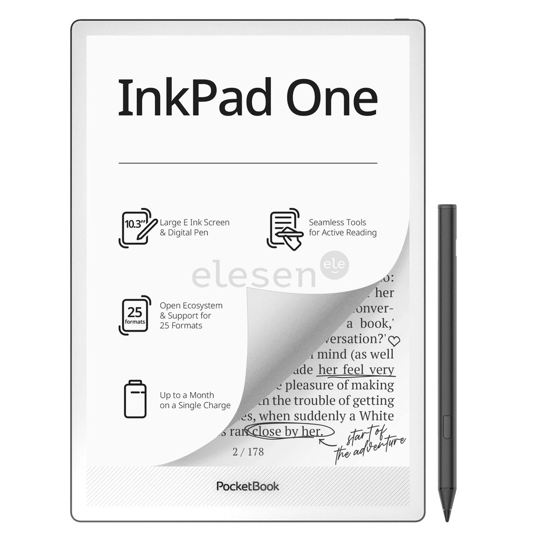 PocketBook InkPad One, 10,3'', черный - Электронная книга