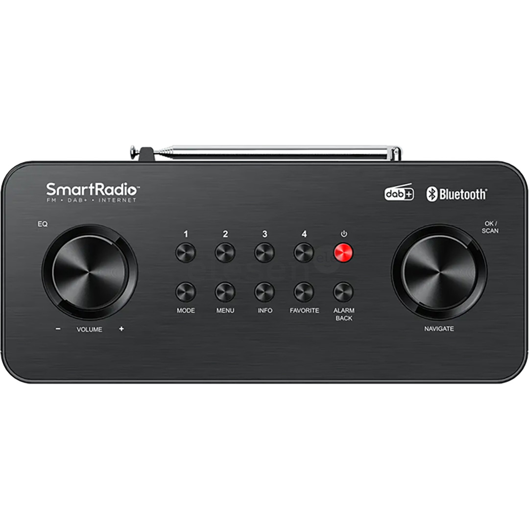 Kenwood Smart radio CR-ST120S, juodas - Interneto radijas