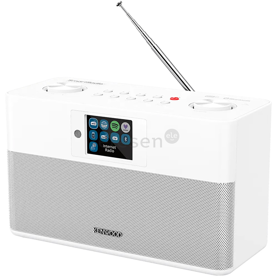 Kenwood Smart radio CR-ST120S, baltas - Interneto radijas
