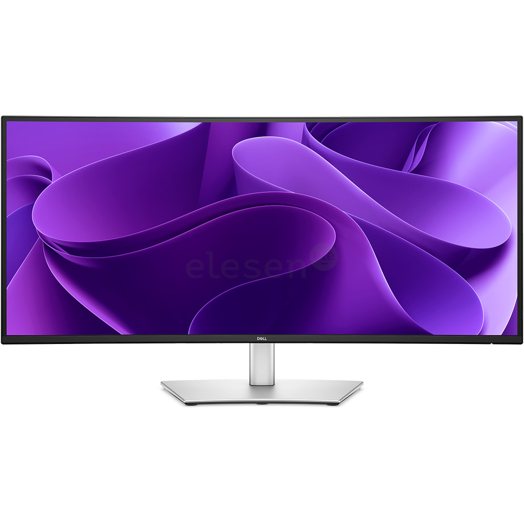 Dell Pro 34 Plus, 34", WQHD, 100 Hz, USB-C, lenktas, juodas - Monitorius