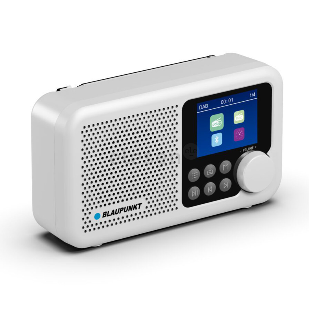 Blaupunkt DR8WH, baltas - Nešiojamasis radijas