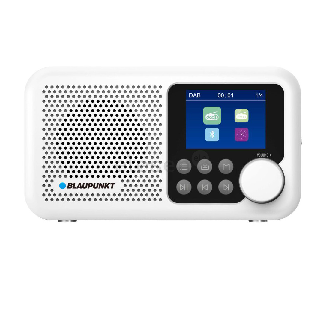Blaupunkt DR8WH, baltas - Nešiojamasis radijas