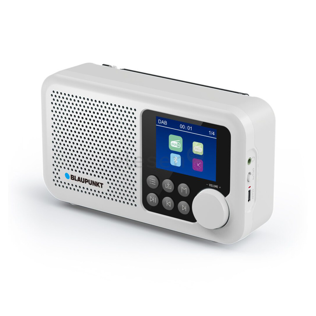 Blaupunkt DR8WH, baltas - Nešiojamasis radijas