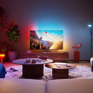 Philips PUS8001, 65'', 4K UHD, LED, juodas - Televizorius