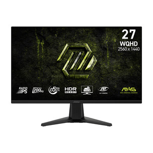 MSI MAG 275QF E20, 27'', WQHD, 200 Hz, juodas - Monitorius