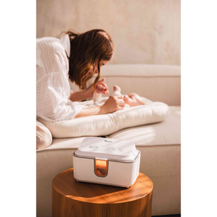 Momini WarmWipes, baltas - Drėgnų servetėlių šildytuvas