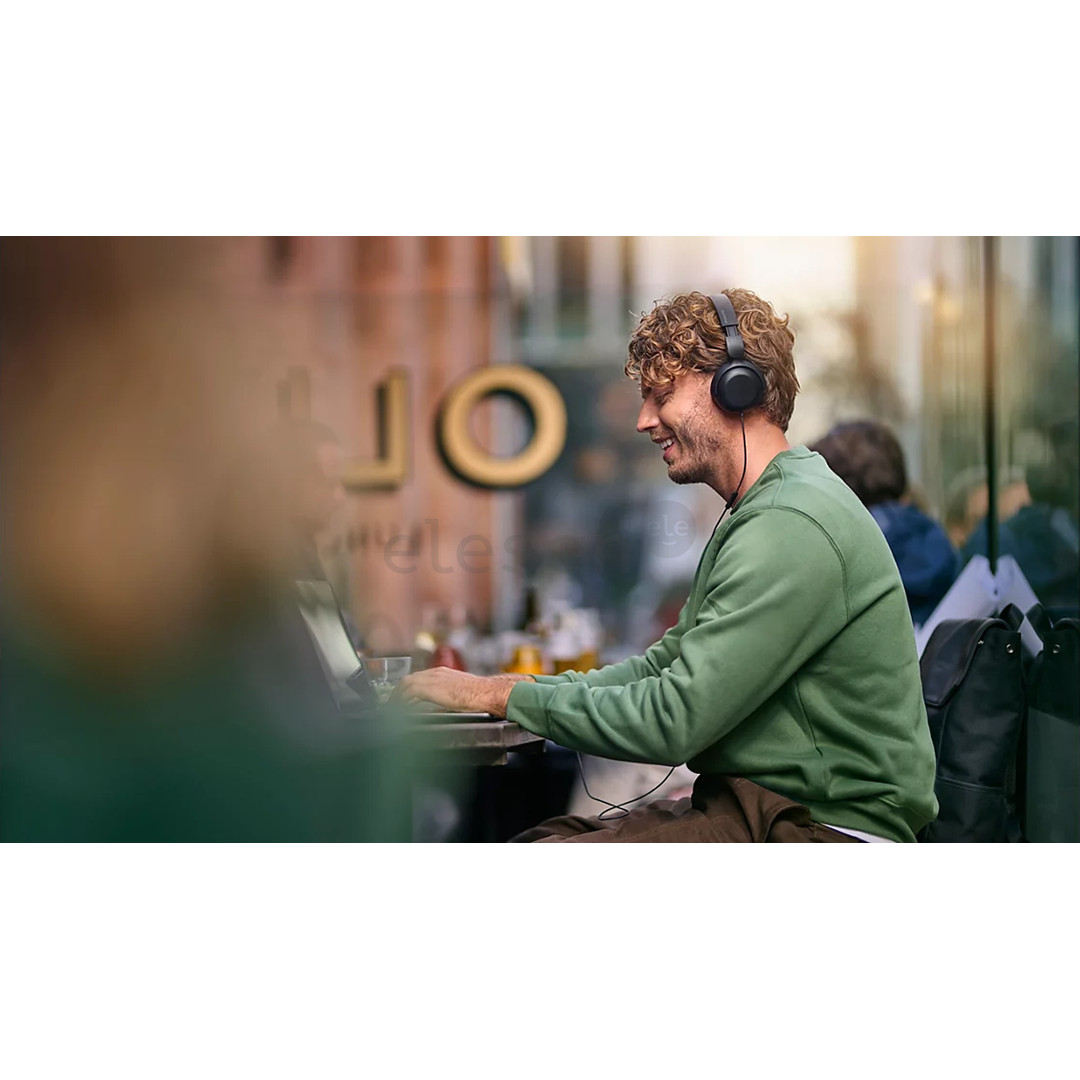 Philips TAH2100, black - Wired headphones