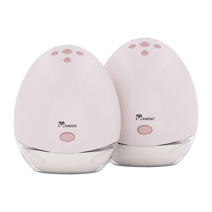 Momini TwinHarmony, 2 в 1, розовый -Беспроводной молокоотсос