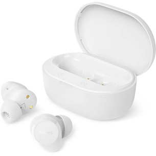 Philips TAT1300, baltos - Belaidės ausinės