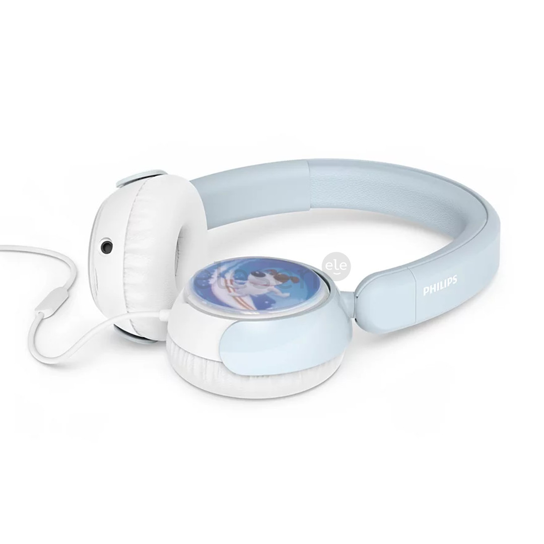 Philips TAK2000, šviesiai mėlynos - Vaikiškos ausinės