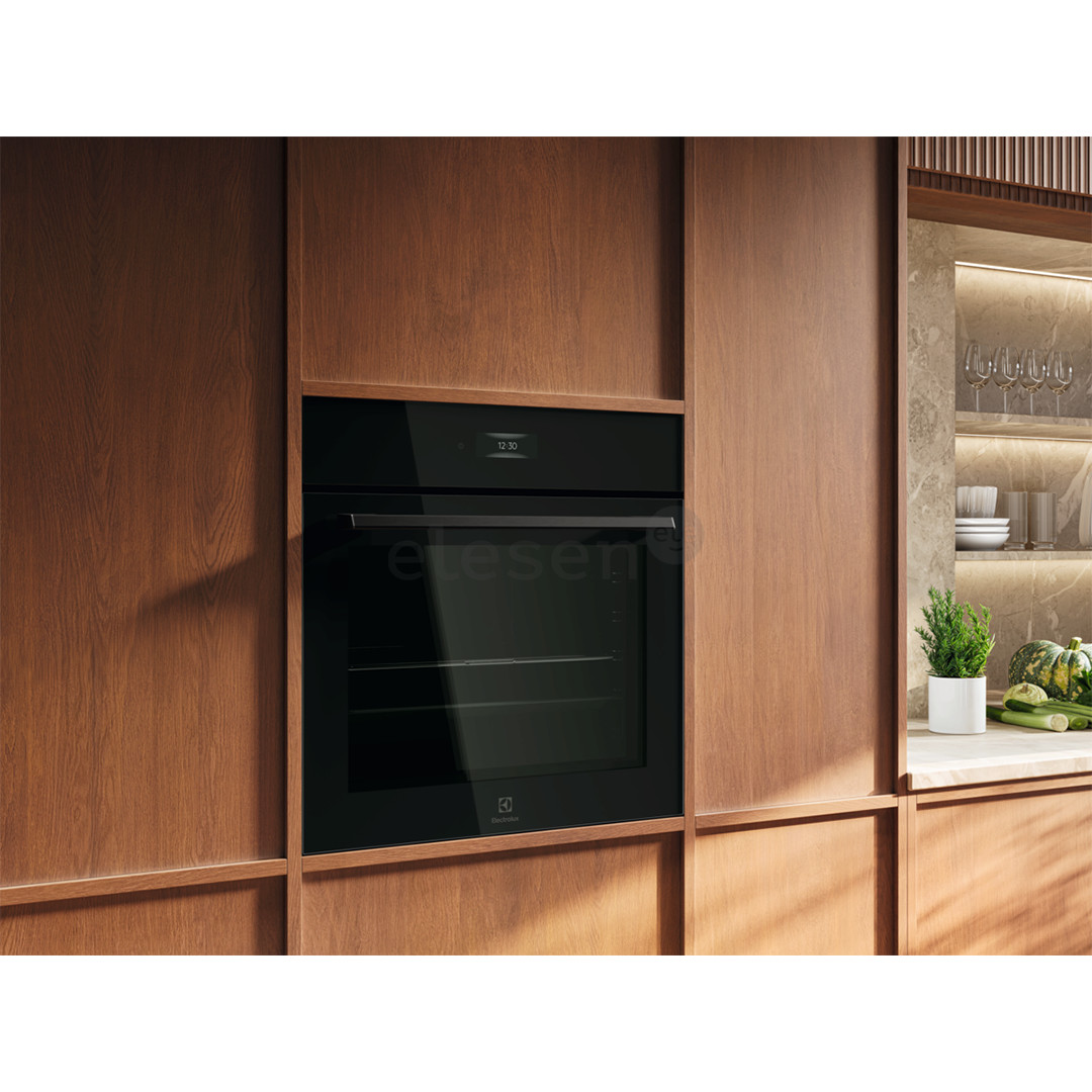 Electrolux 700 Series MealAssist with PizzaExpert 700, 72 L, pirolizė, juoda - Įmontuojama orkaitė