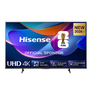 Hisense A6S, 50'', 4K UHD, VA LCD, juodas - Televizorius