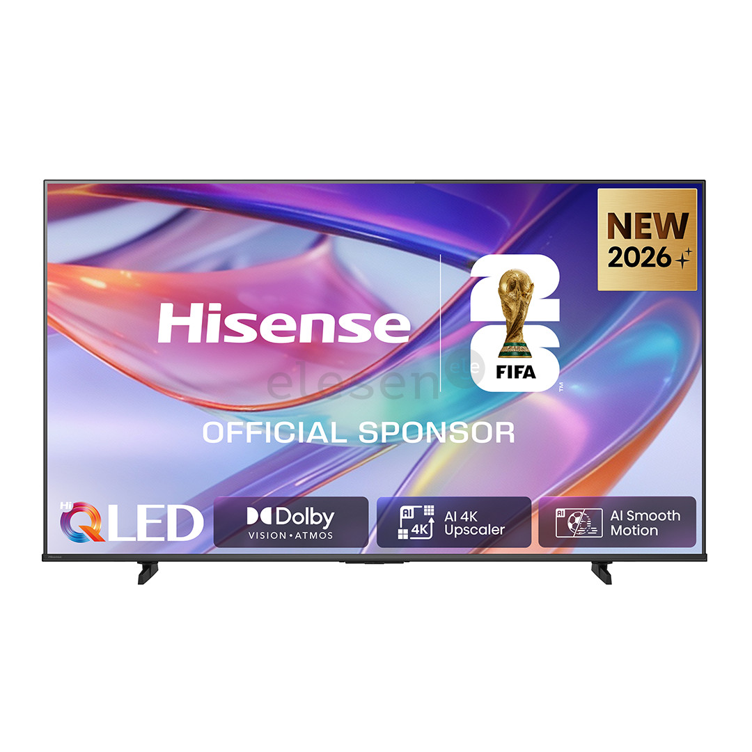 Hisense E7S, 75'', 4K UHD, HI-QLED, juodas - Televizorius