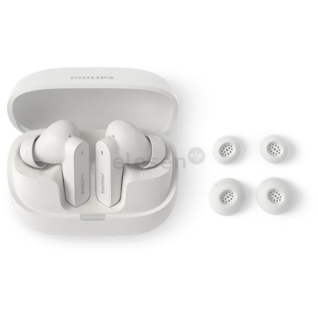Philips TAT3000, baltos - Belaidės ausinės