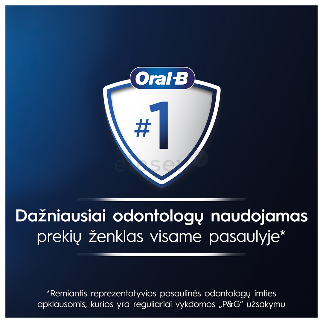 Braun Oral-B iO2, kelioninis dėklas, juodas - Elektrinis dantų šepetėlis