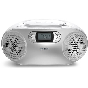 Philips CD Soundmachine TAZ2000, sidabro spalvos/balta - Magnetola
