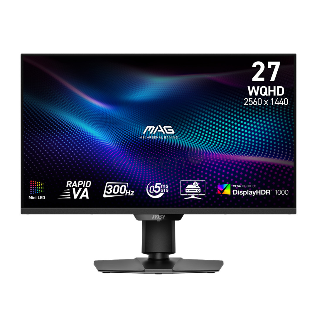 MSI MAG 274QPF X30MV, 27'', QHD,VA Mini LED, 300 Hz, juodas - Monitorius 9S6-3CF09H-002