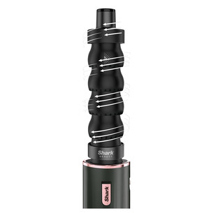 Shark FlexStyle 32 mm, juodi - Auto-Wrap garbanojimo antgaliai