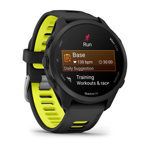 Garmin Forerunner 170, juodas/geltonas - Sportinis laikrodis