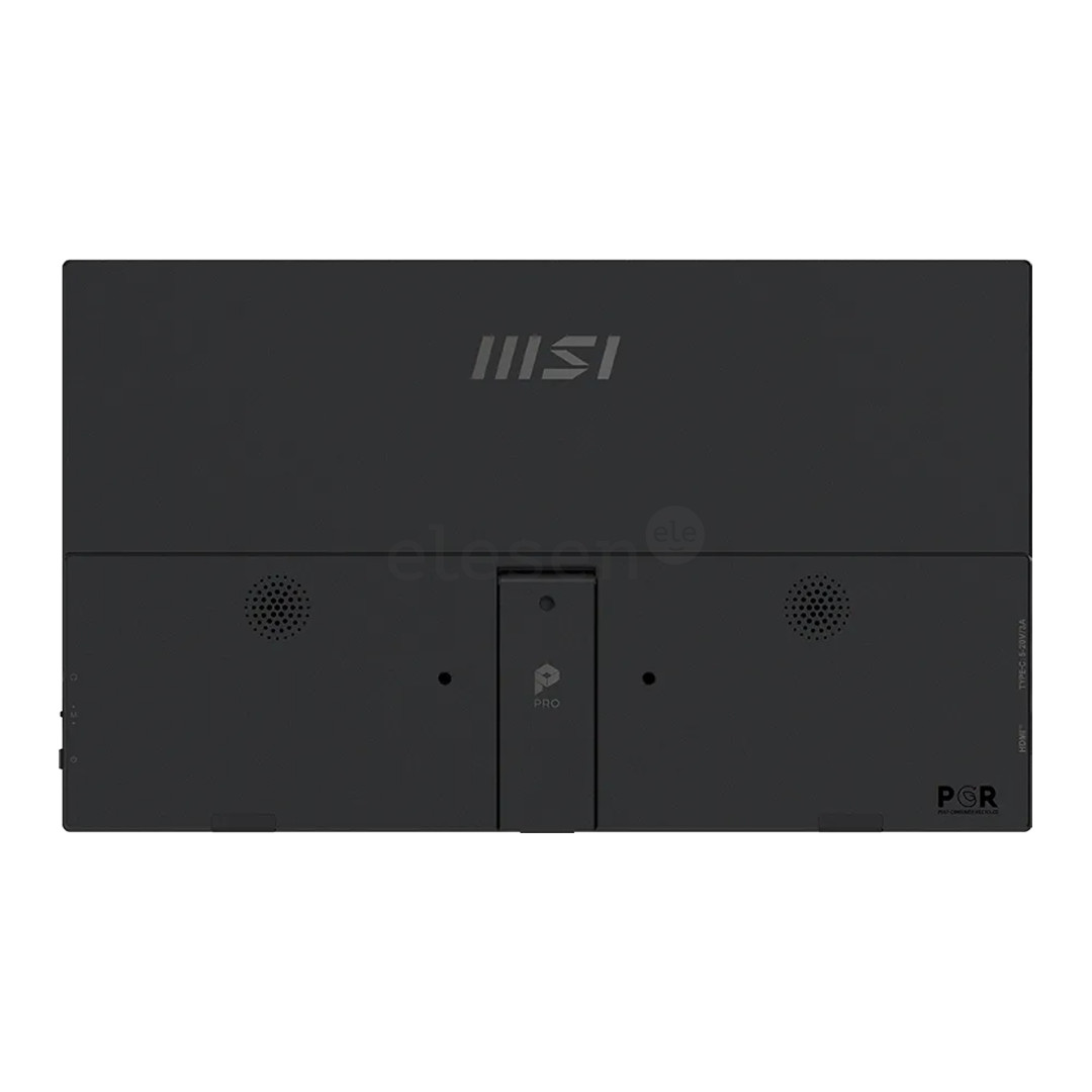 MSI PRO MP165 E6, 16'', USB-C, черный - Портативный монитор