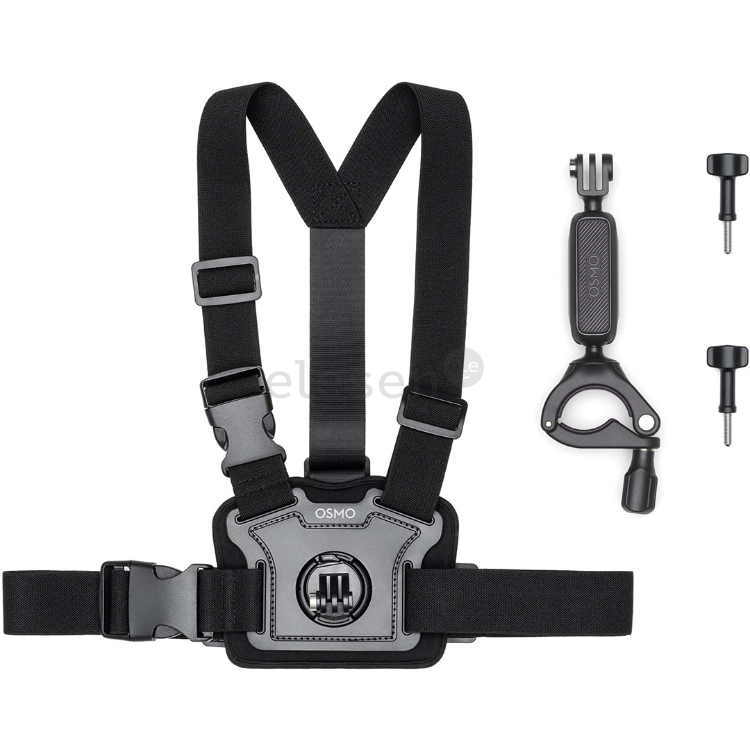 DJI Osmo Action Biking Accessory Kit, juodas - Kameros laikiklis