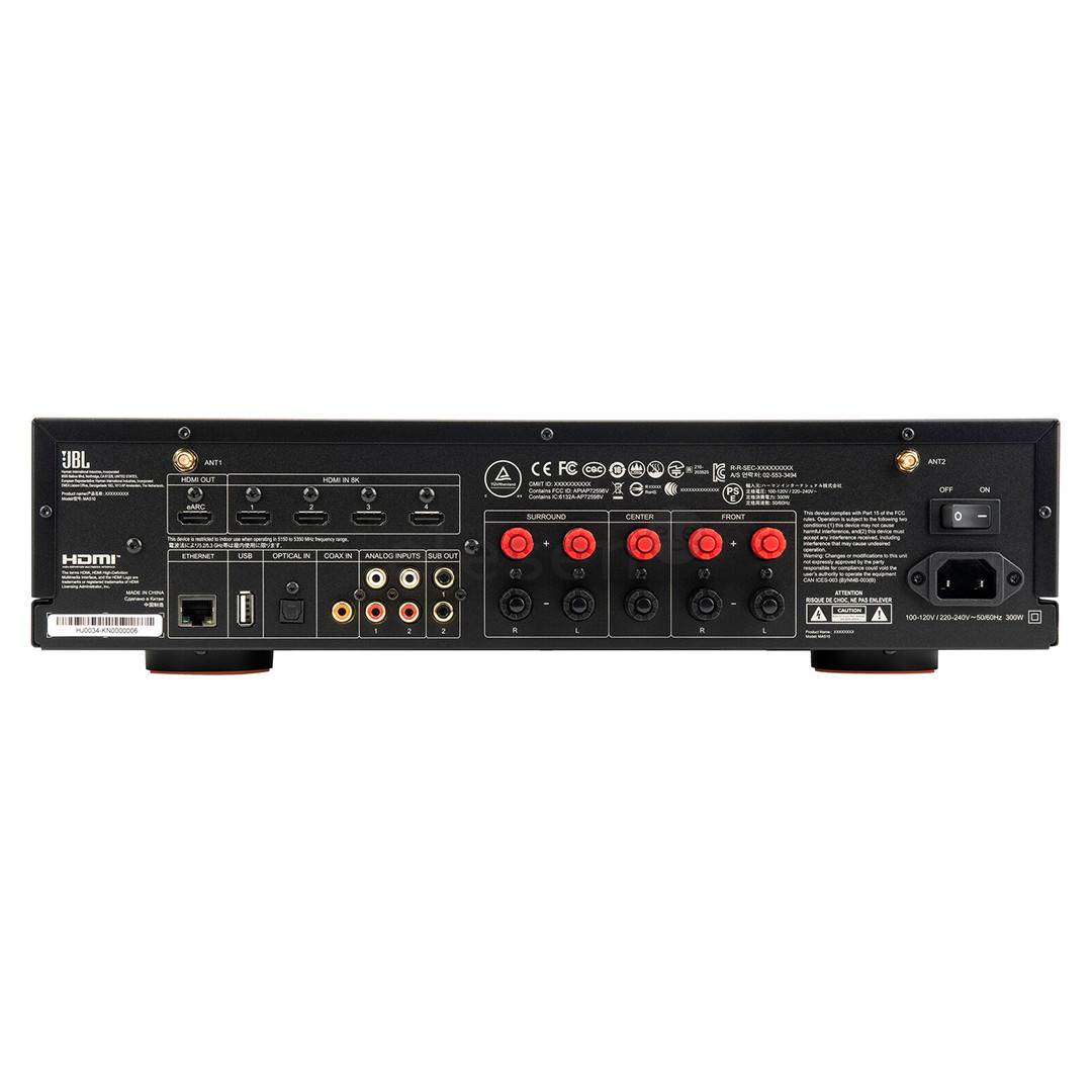 JBL MA510, 5.2, 8K, white/black - Receiver