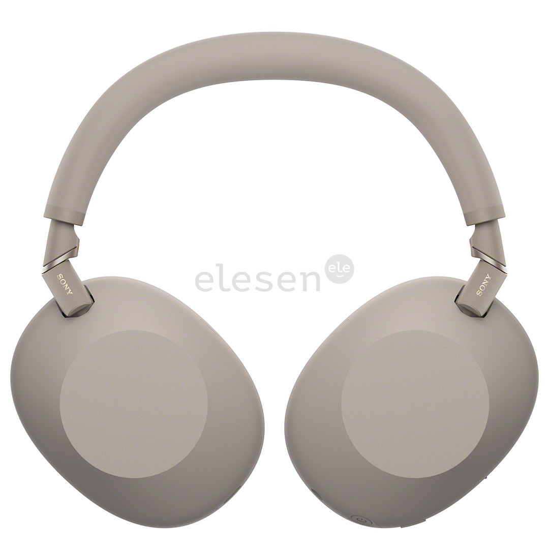 Sony WH-1000XM6, бежевый - Беспроводные наушники