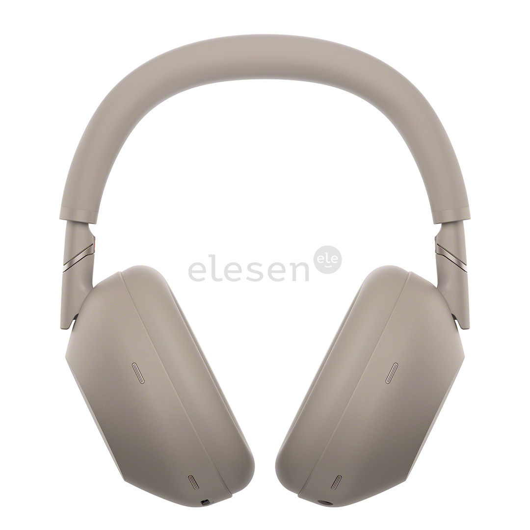 Sony WH-1000XM6, бежевый - Беспроводные наушники