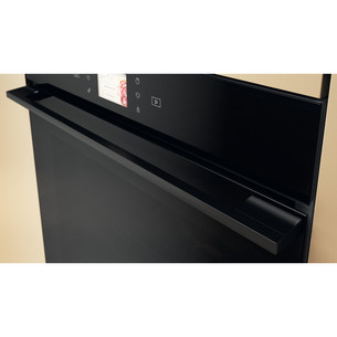 Whirlpool, 73 L, pirolizė, juoda - Įmontuojama orkaitė