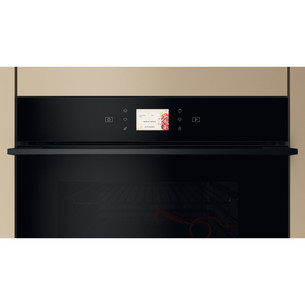 Whirlpool, 73 L, pirolizė, juoda - Įmontuojama orkaitė